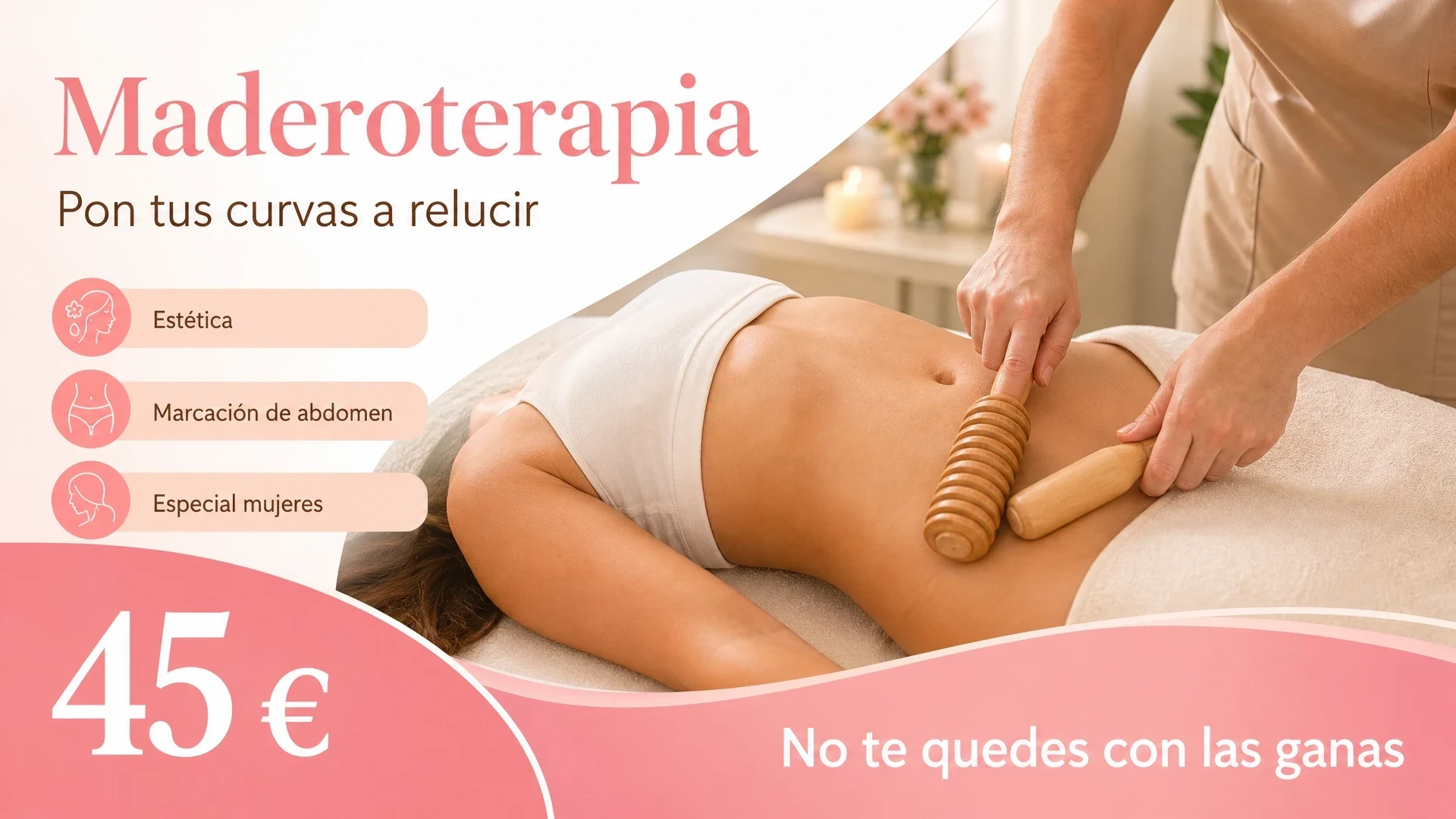 Campaña de maderoterapia creada en Carteler.IA